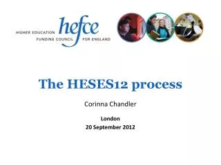 The HESES12 process