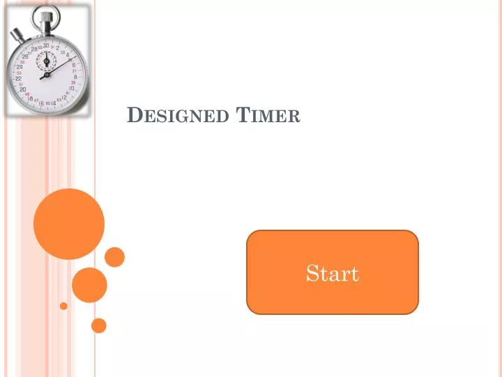 designed timer