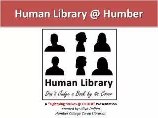 Human Library @ Humber