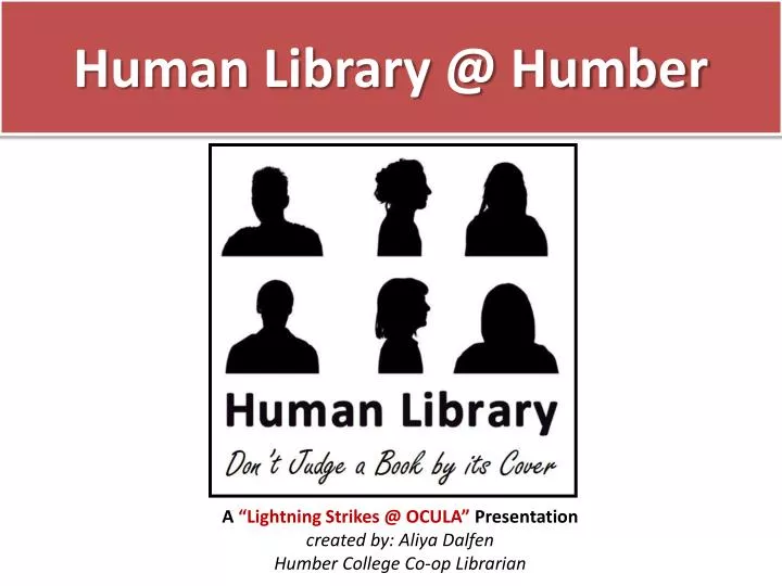 human library @ humber