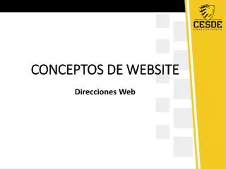 conceptos de website