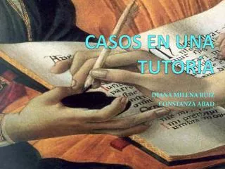 casos en una tutor a