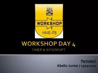 pemateri abelio juniar 13211111