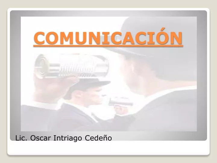 comunicaci n