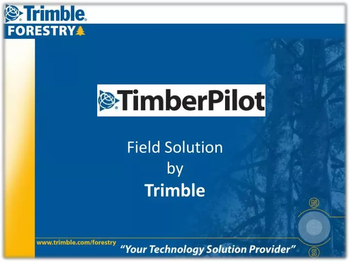 field solution by trimble