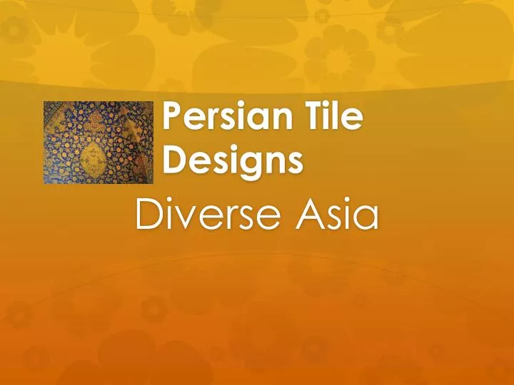 persian tile designs