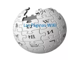 las p ginas wiki