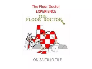 The Floor Doctor EXPERIENCE