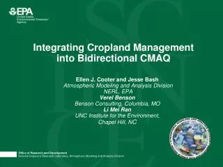Integrating Cropland Management into Bidirectional CMAQ