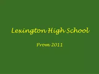 Lexington High School