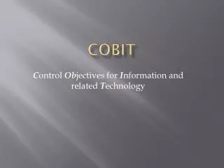 cobit