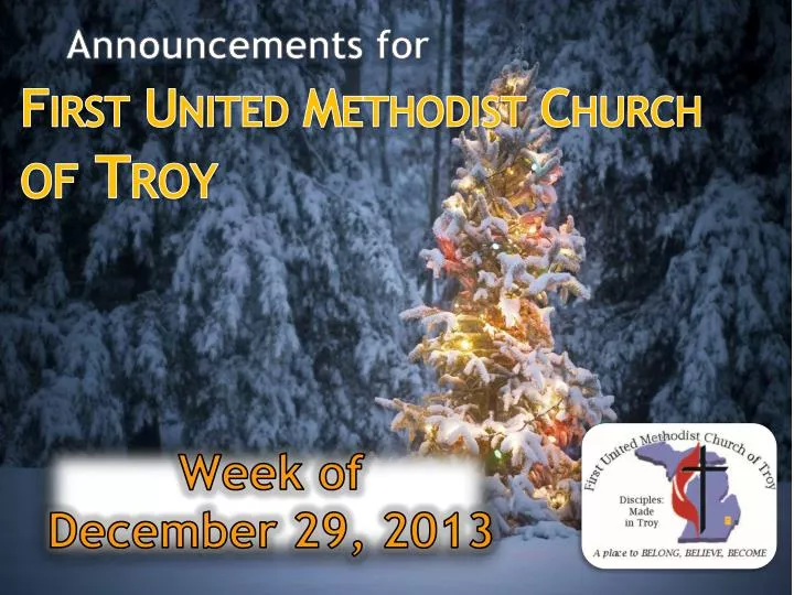 first united methodist church of troy