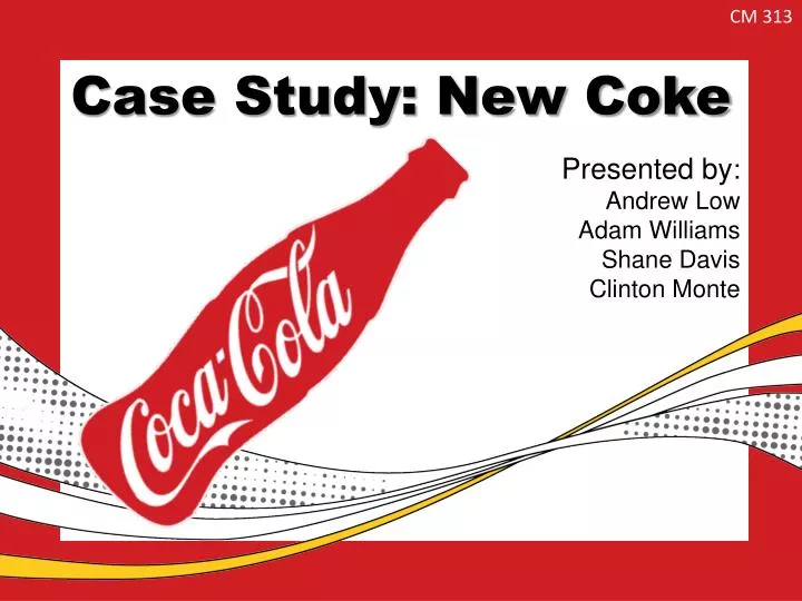 case study new coke