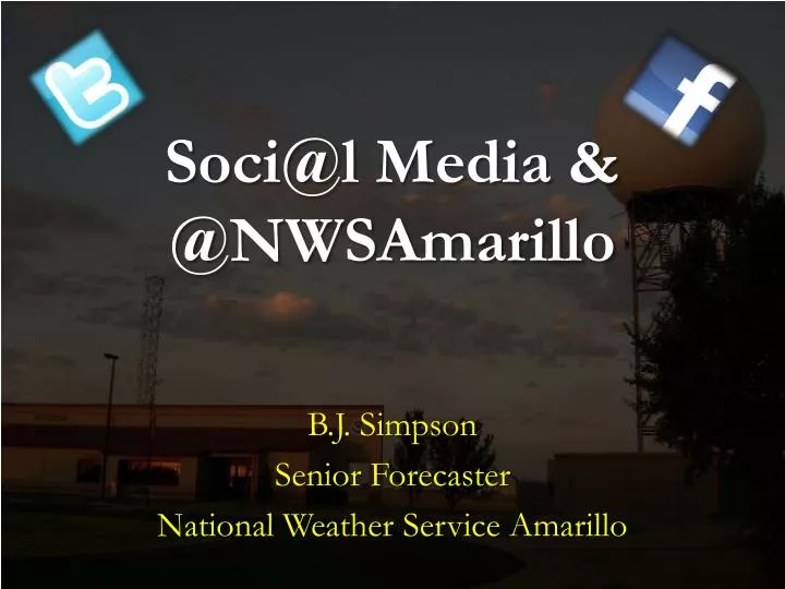 soci@l media @ nwsamarillo