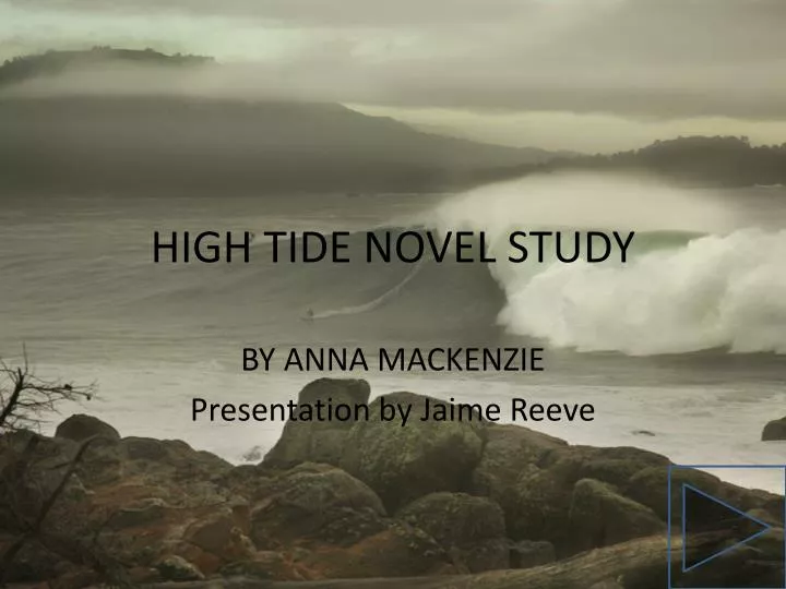 high tide novel study