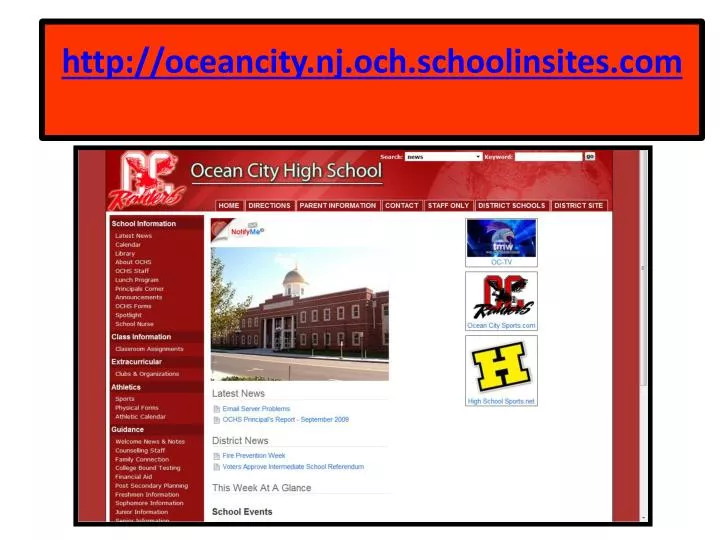 http oceancity nj och schoolinsites com