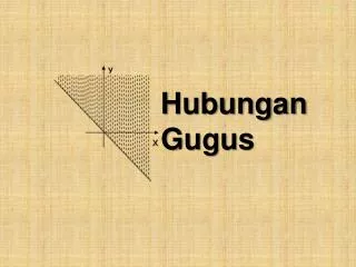 Hubungan Gugus