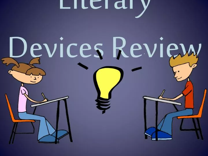 literary devices review