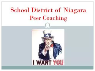 School District of Niagara Peer Coaching