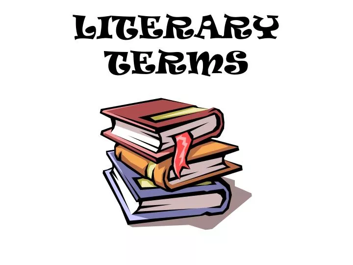 literary terms