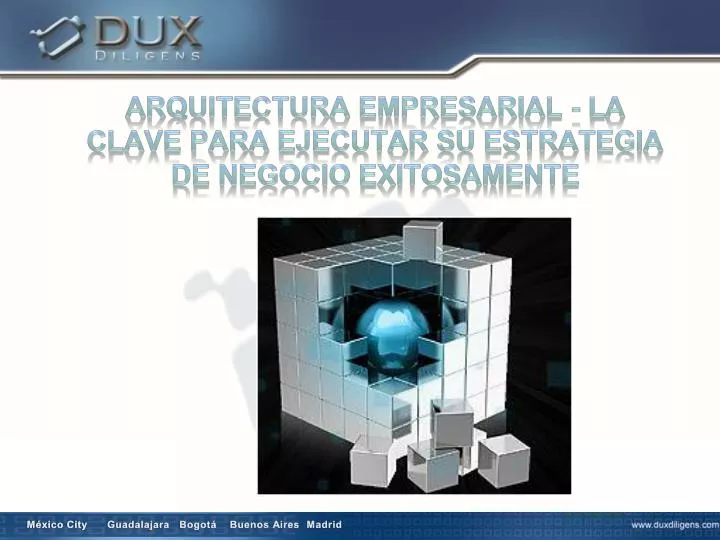 arquitectura empresarial la clave para ejecutar su estrategia de negocio exitosamente