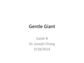 Gentle Giant