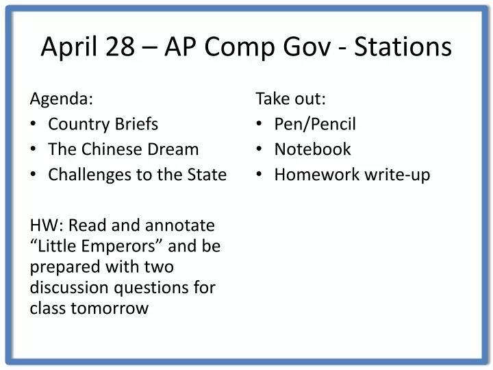 april 28 ap comp gov stations