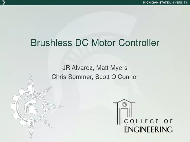 brushless dc motor controller