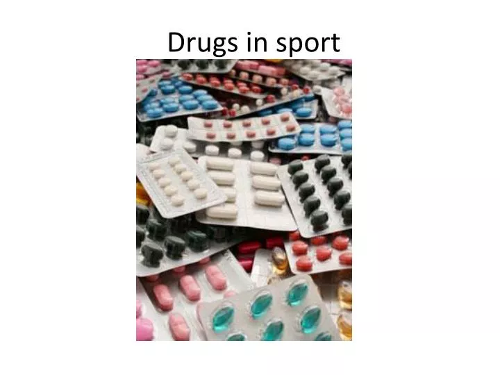 drugs in sport