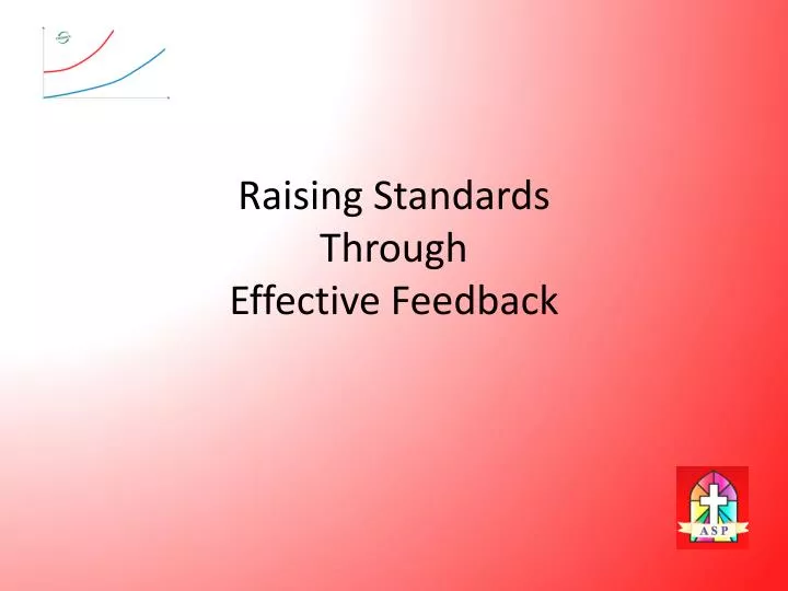 raising standards through effective feedback