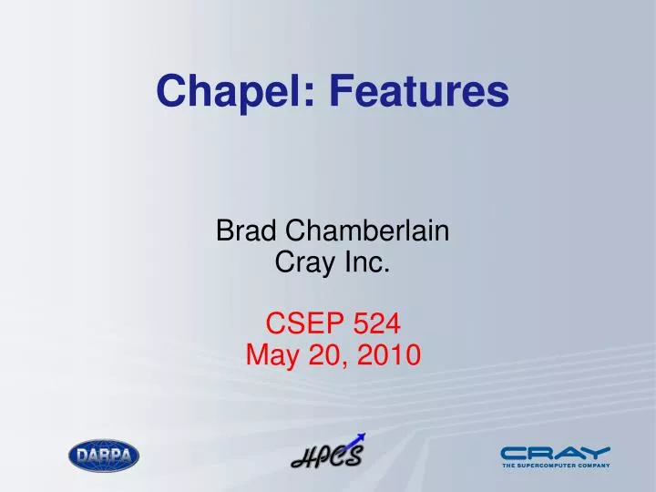 chapel features