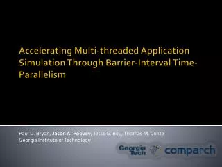 Accelerating Multi-threaded Application Simulation Through Barrier-Interval Time-Parallelism