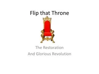 Flip that Throne
