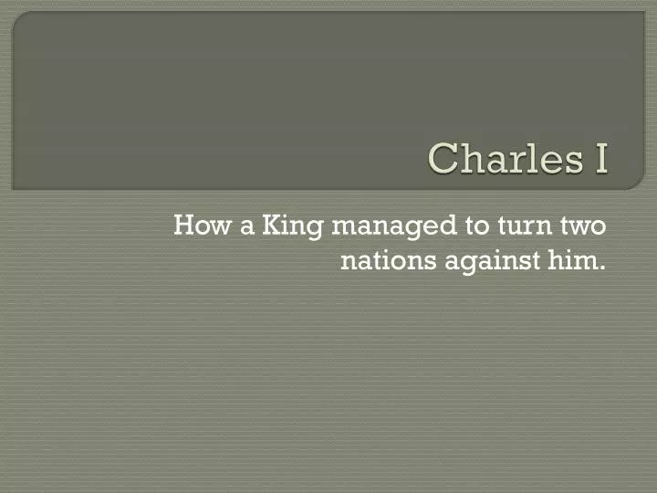 charles i