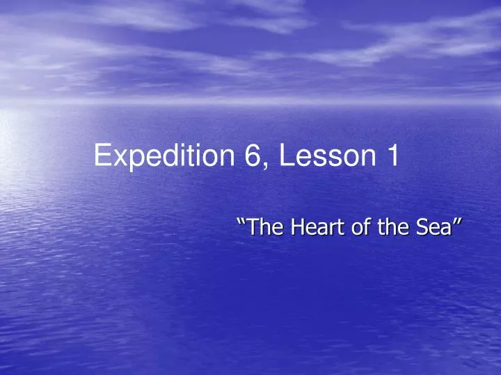 the heart of the sea