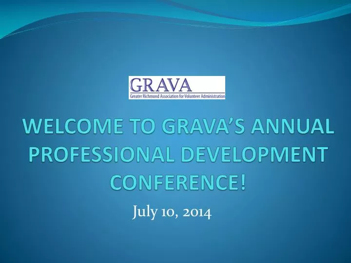 welcome to grava s annual professional development conference