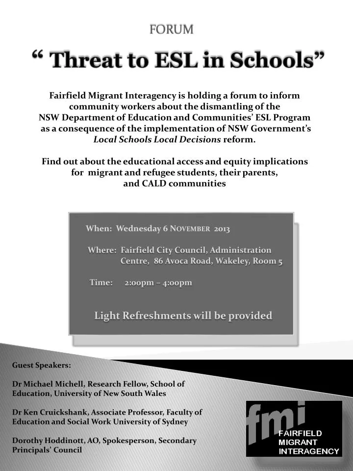 threat to esl in schools