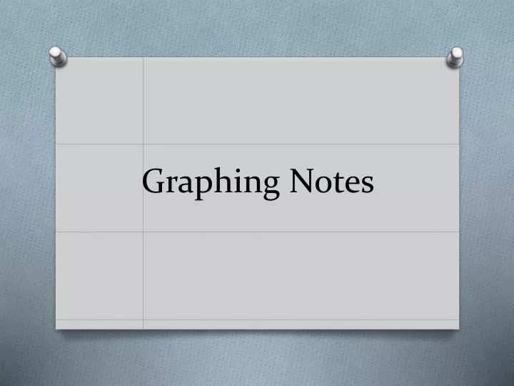 graphing notes