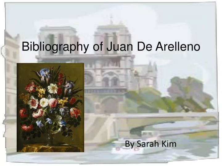 bibliography of juan de arelleno