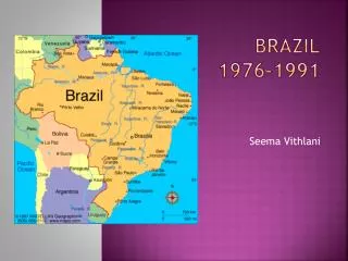 Brazil 1976-1991