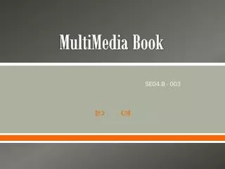 MultiMedia Book