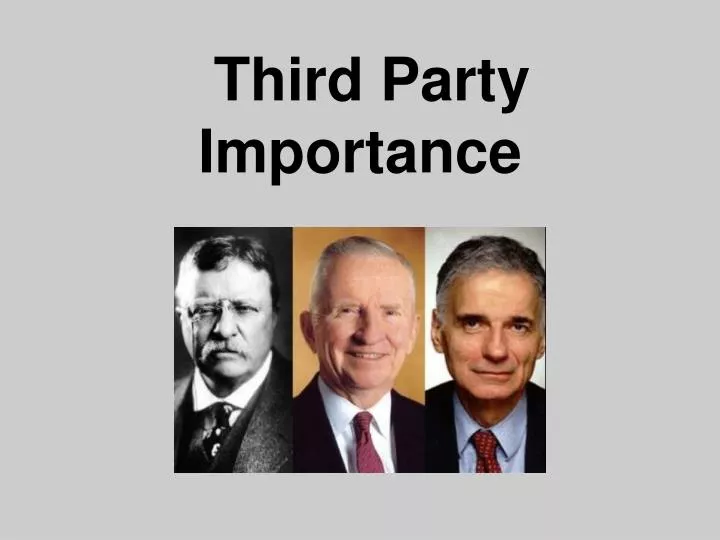 third party importance