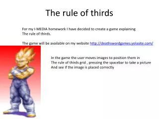 The rule of thirds