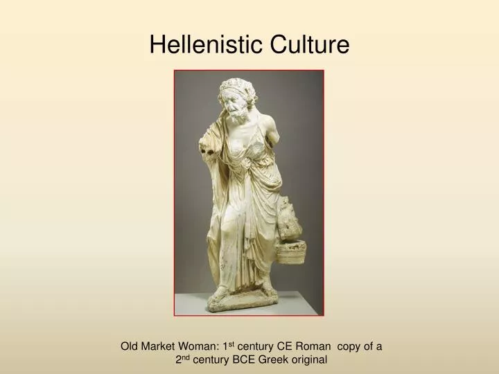 hellenistic culture