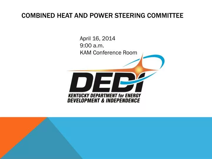 combined heat and power steering committee