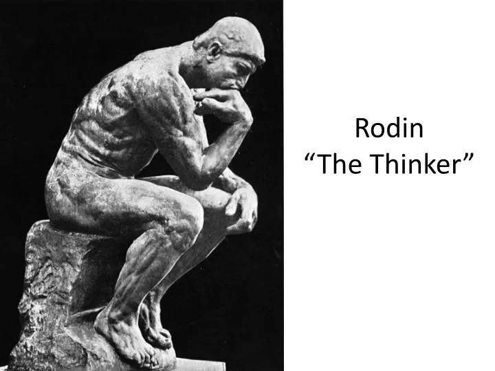 rodin the thinker