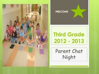 Third Grade 2012 - 2013
