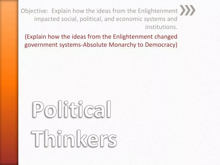 political thinkers