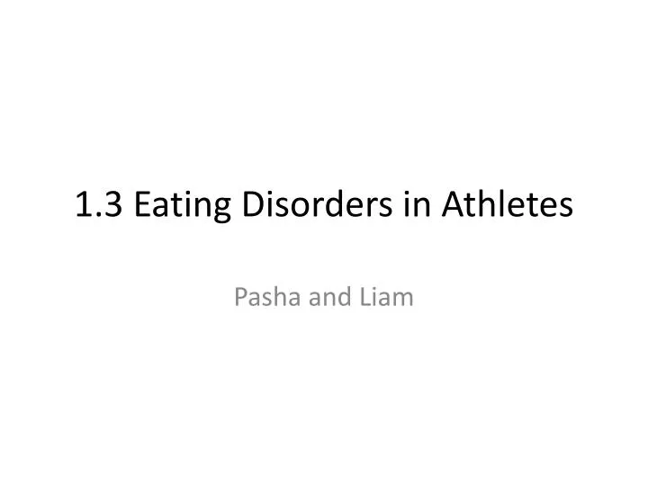 1 3 eating disorders in athletes