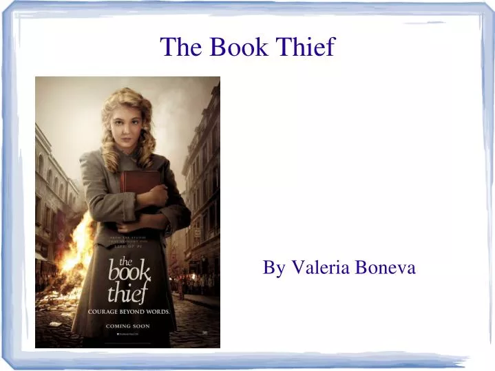 the book thief powerpoint presentation